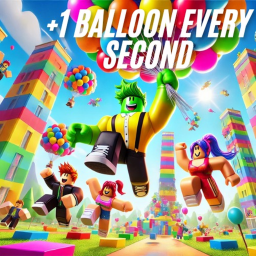 +1 balloon in every second
