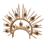 Radiant Golden Headdress