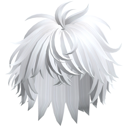 Alt Messy Shaggy Spiky Hair (White)