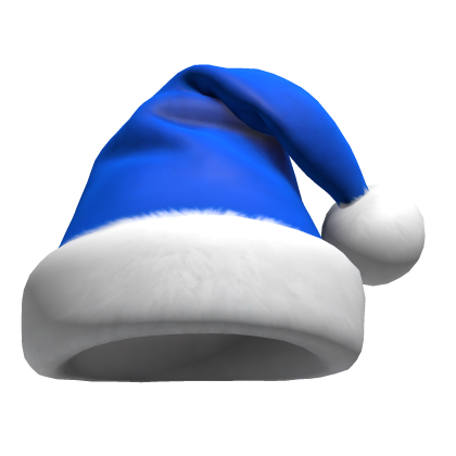 Blue Santa Hat