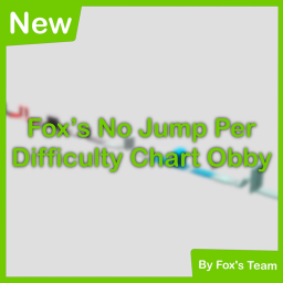Fox's No Jump Per Difficulty Chart Obby
