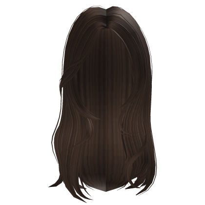 Brown Long Straight Layered Blowout