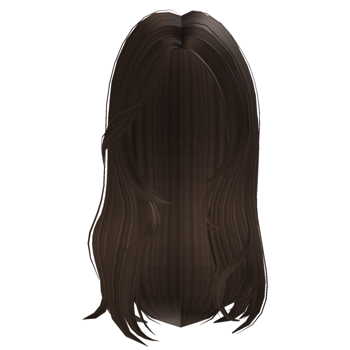 Brown Long Straight Layered Blowout