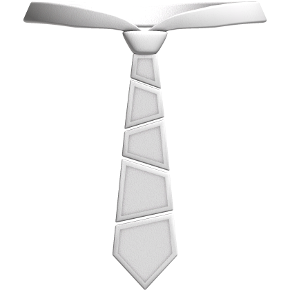 Fractured Tie (White) Roblox item