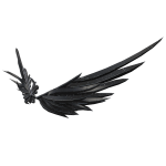 (PBR) Black Steel Wings