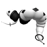 Monochrome Goat Horns