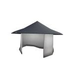 Painted Jingasa with Cloth