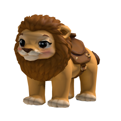 Riding a Lion Roblox item