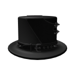 Classic Black Top Hat