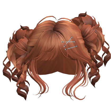 Tilted Elegant Princess Buns (Ginger)