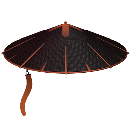 Orange Samurai Hat