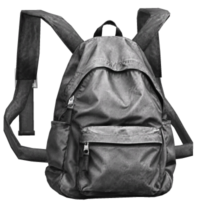 Grunge Emo Gray Backpack