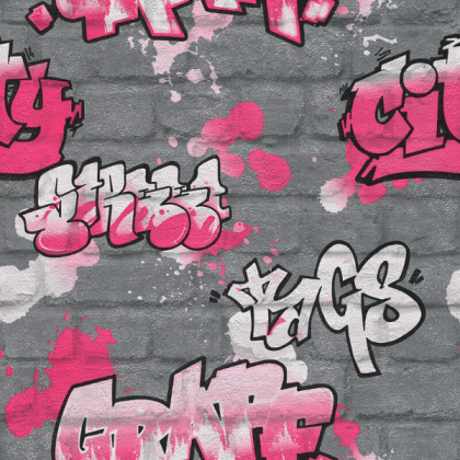 Pink Graffiti Roblox decal