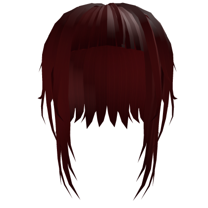 Video Game Girl Hair Red