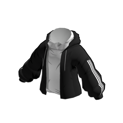 adidas Black Over White Top