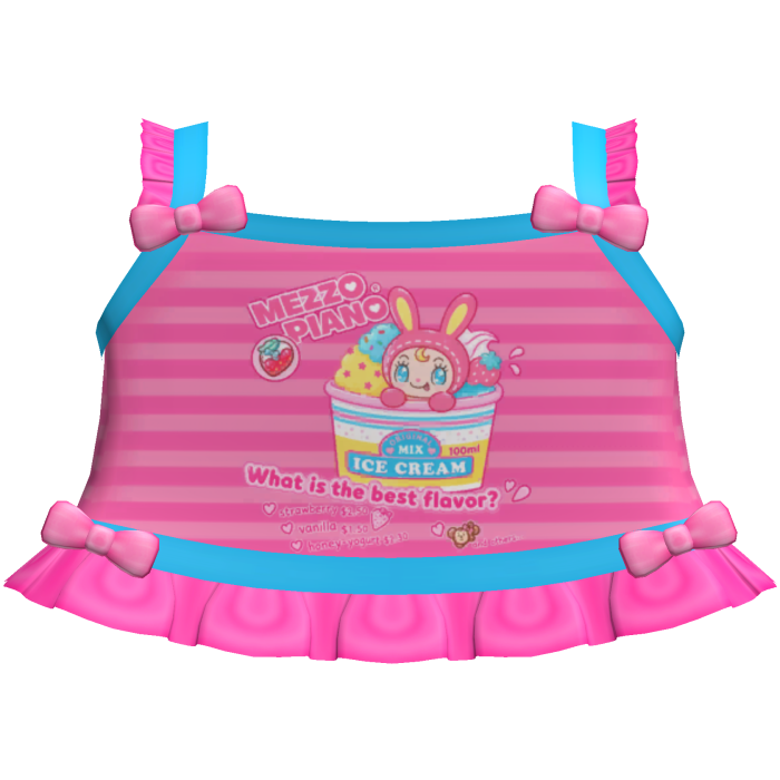 cute mezzo piano berry tweencore cutecore top