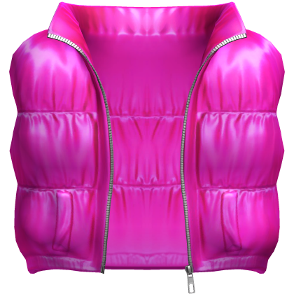 Pink Shiny Puffer Vest 3.0 Roblox item