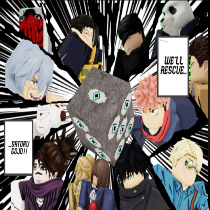 We will rescue satoru gojo JJS Roblox decal