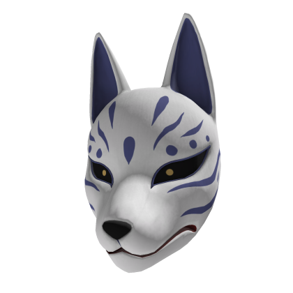 Fox mask : Blue Roblox item