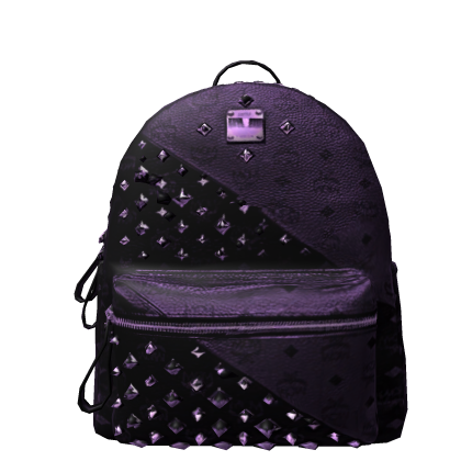 Black&Purple MCM BackPack