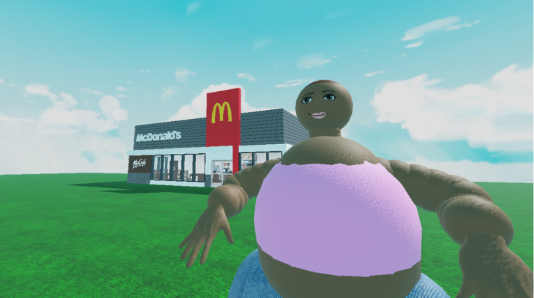 Escape Lovely Peaches at McDonalds! screenshot 1