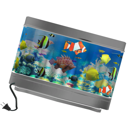 Frutiger Aero Fish Lamp Roblox item