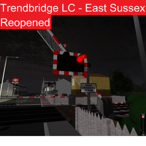 Trendbridge Level Crossing, East Suss3x