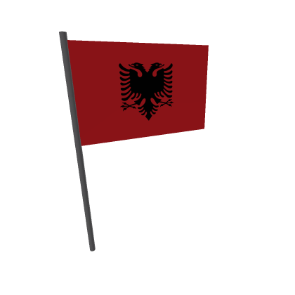 Albanian Flag gear