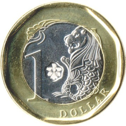 Singapore 1 Dollar - 3rd series