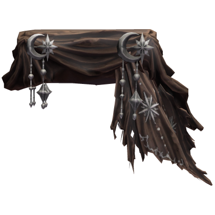 Brown Moon Waist Scarf
