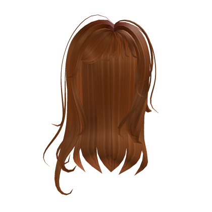 Light Brown Messy Long Hair Roblox item