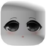 Adorable Kawaii Chibi Doll Face Mask