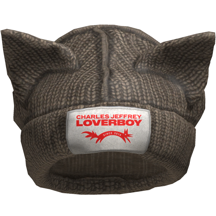 Tan Bunny Ears Beanie