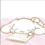 Cinnamon roll group fan and drawing