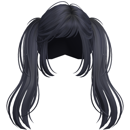 Messy Vamp Scene Pigtails Navy