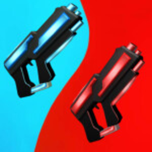 Red vs Blue Gun Battle!