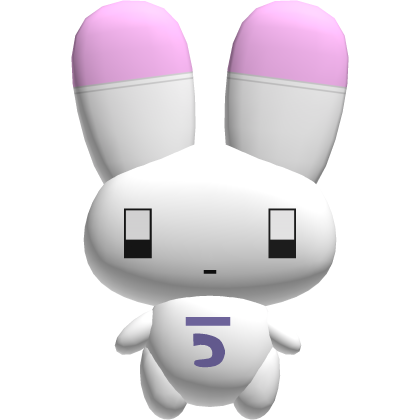 ᨳ𐔌՞҂ . ֊ ՞𐦯ᜊ cute bunny plush right side ⸝⸝ ♡ 