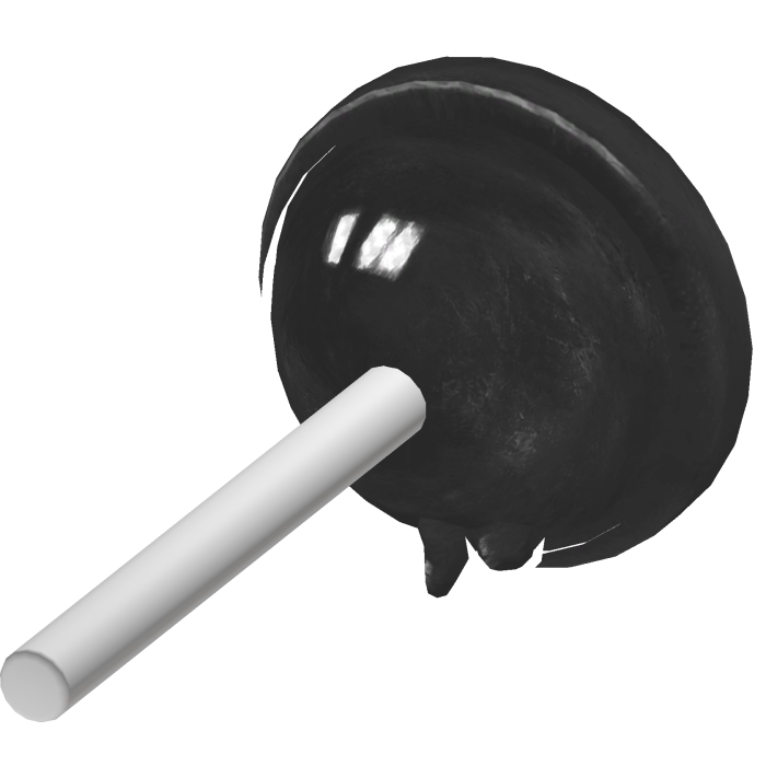 Drippy Lollipop Black