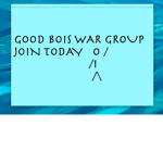 THE GOOD BOIS WAR GROUP