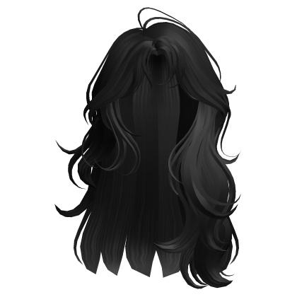 Messy Mermaid Waves(Black)