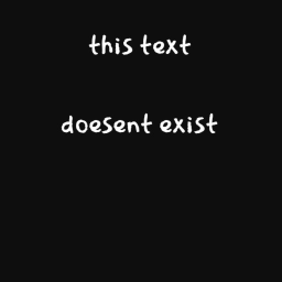 Life before anything existed