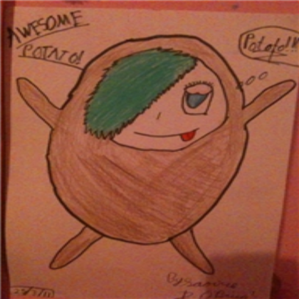 Cartoon Potato! Roblox decal