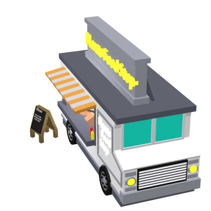 Flans Food Truck Dessert Kitchen Menu food truck d