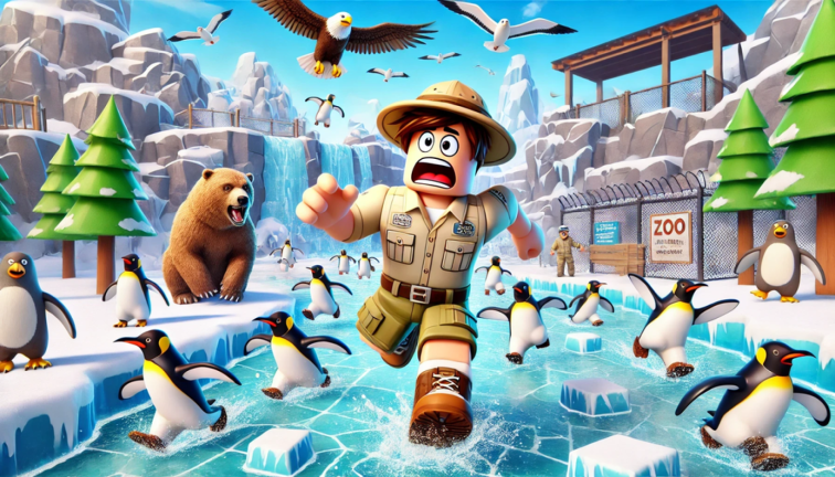 🐘Escape The Zoo Obby! [UPDATE]🐒 screenshot 2