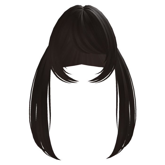 moe dark brown long pigtails