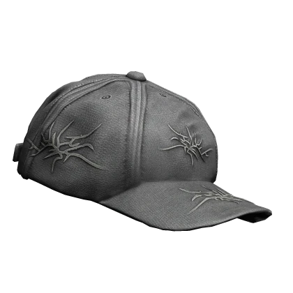 Y2K Distressed Grey Hat Backwards | Roblox Item - Rolimon's