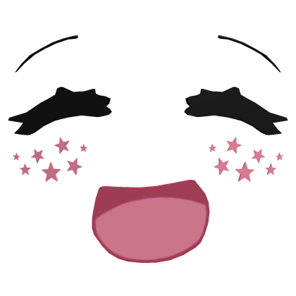 🌟 Style Stars Blushing Big Smile Face (3D) 🌟