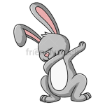 Jaime's group the dabbing bunny