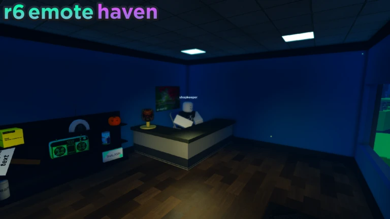 [ NEW AREA + 8 EMOTES] R6 이모트 헤이븐 - Roblox