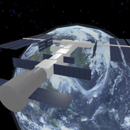 Ride a rocket to the ISS or MOON! official Roblox game thumbnail